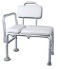 Photo of Transfer Bench Padded with padded back and right arm support