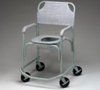 Photo of Shower chair commode w/casters.