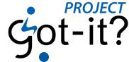 The logo representing the Got-it project.